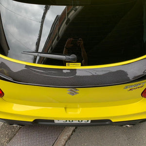 RESULT JAPAN TAILGATE SPOILER CARBON FOR ZC33S FOR SUZUKI SWIFT SPORT ZC33S
