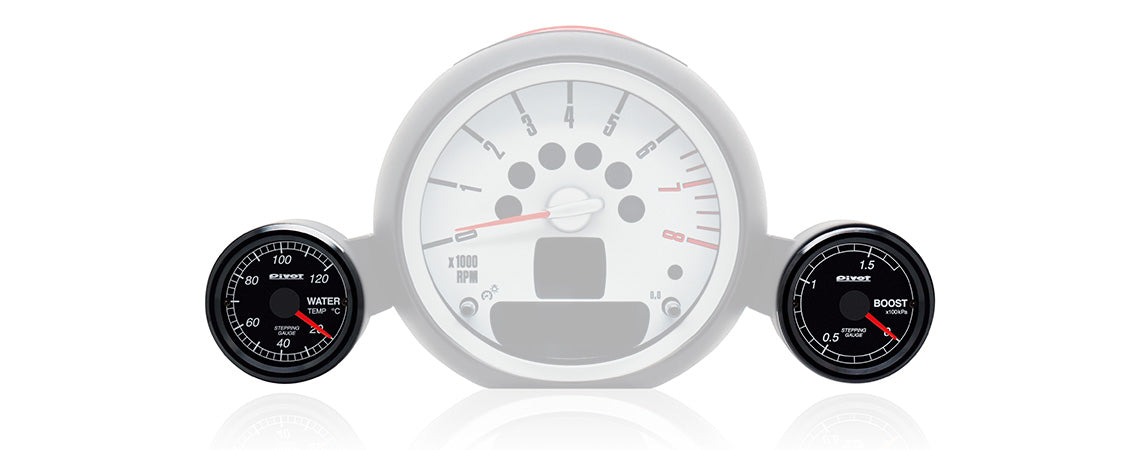 PIVOT EURO CAR GAUGE 52MM FOR MINI MINI COOPER S CONVERTIBLE R57 ZP16 52X-MN