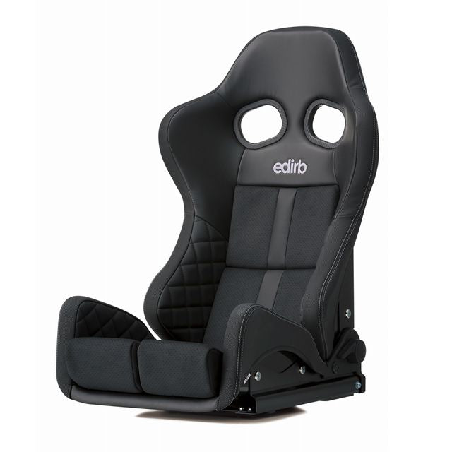 BRIDE EDIRB 161 GRAY STITCH CARBON SHELL STANDARD CUSHION G61PLC