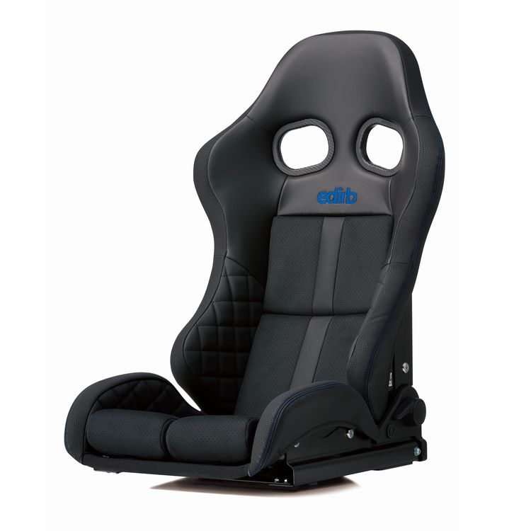 BRIDE EDIRB 172 BLUE STITCH SUPER ARAMID BLACK SHELL LOW CUSHION G72PCC