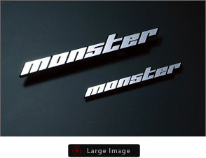 MONSTER SPORT PLATING EMBLEM FOR  ZZZE37