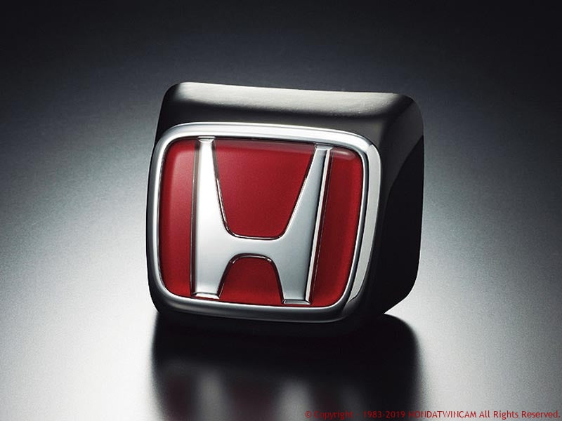 FEEL'S HONDA TWINCAM EMBLEM BASE FRP FOR HONDA CIVIC FD2 TypeR