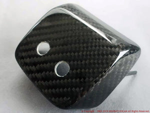 FEEL'S HONDA TWINCAM EMBLEM BASE TWILL CARBON FOR HONDA CIVIC FD2 TypeR Feels-00301