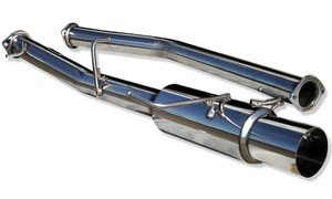 REINHARD E TYPE MUFFLER STAINLESS EXHAUST FOR TOYOTA SUPRA GA JZA MA70 1G-GTE 1JZ-GTE 7M-GTE RTE1372