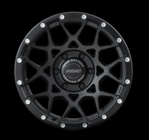 RAYS TEAM DAYTONA M8 17x8.5 0 6x139.7 MATT BLACK FOR  RAYS-M8-17-8p5-0-6-139p7-N2