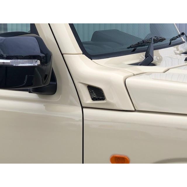 FAD START COWLING SIDE PANEL TYPE R PAINTED BLUE METALLIC ZWY FOR SUZUKI JIMNY JB64W JB74W FAD-START-00002