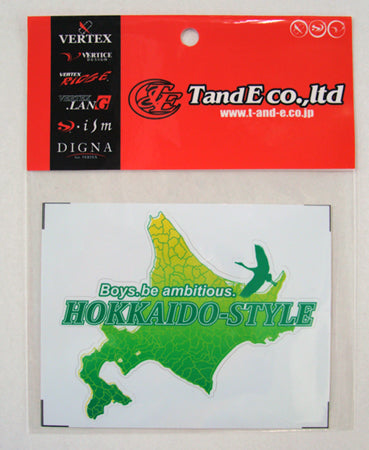 CAR MAKE T&E HOKKAIDO STYLE STICKER FOR  CARMAKETE-02891