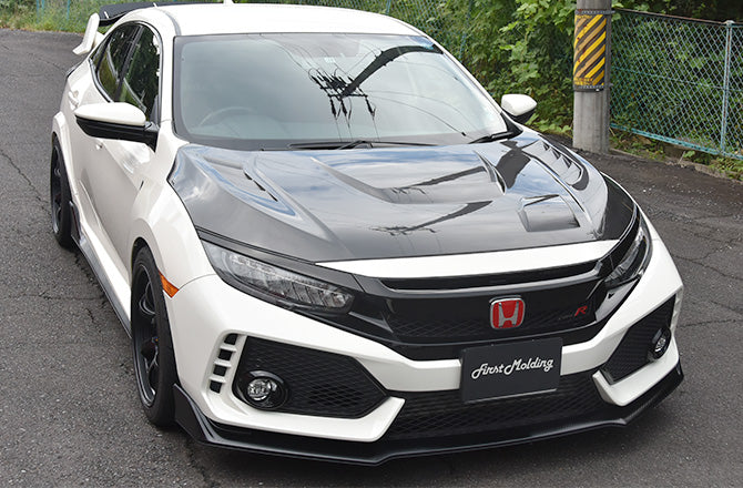 FIRST MOLDING AERO BONNET CARBON FOR HONDA CIVIC FK8