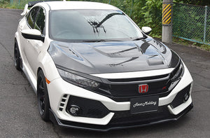 FIRST MOLDING AERO BONNET FRP FOR HONDA CIVIC FK8