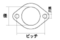 KAKIMOTO RACING FLANGE 55  FL.G05401