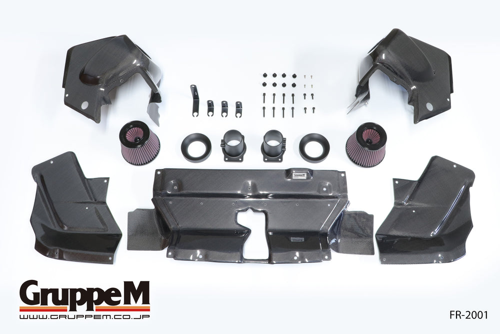 GRUPPEM RAM AIR SYSTEM FOR TOYOTA LAND CRUISER VJA300W V35A-FTS FR-2001