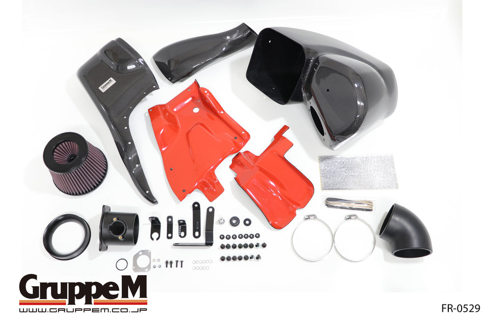 GRUPPEM RAM AIR SYSTEM FOR HONDA CIVIC TYPE R FL5 K20C FR-0529