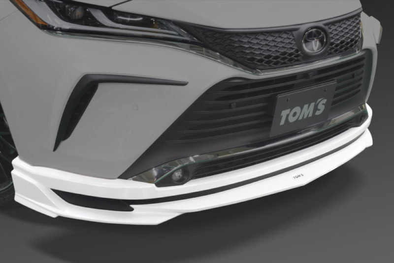 TOMS FRONT SPOILER WHITE PEARL 070 FOR TOYOTA HARRIER MXUA80 85 52110-TAU80-W