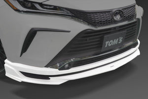 TOMS FRONT SPOILER BLACK 202 FOR TOYOTA HARRIER MXUA80 85 52110-TAU80-B