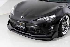 AIMGAIN SPORT FRONT SPOILER TYPE 1 FRP UNPAINTED FOR TOYOTA 86 ZN6 KOUKI AIMGAIN-00008