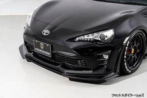 AIMGAIN SPORT FRONT SPOILER TYPE 2 FRP UNPAINTED FOR TOYOTA 86 ZN6 KOUKI AIMGAIN-00009