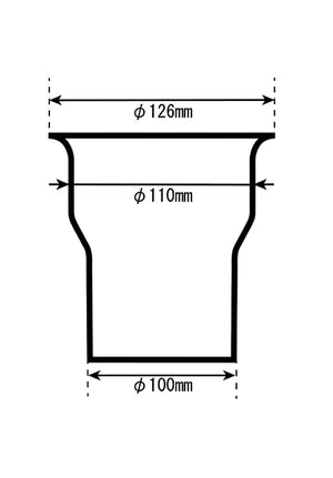 BILLION SUPER RACING AIR FUNNEL CARBON 100 BSD100-FN005
