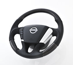 KENSTYLE STEERING WHEEL GRADIENT BLACK MAPLE LEATHER COMBINATION FOR  NA04