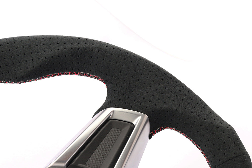 KENSTYLE STEERING WHEEL ULTRA SUEDE FOR MAZDA ROADSTER ND5RC NDERC FIAT ABART NF2EK MC02