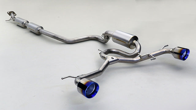 GANADOR ULTRA LIGHTWIGHT ALL TITANIUM MUFFLER EXHAUST BLUE FOR SUZUKU SWIFT SPORTS ZC33S K14C GDE-411TBL