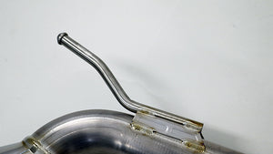 GANADOR ULTRA LIGHTWIGHT ALL TITANIUM MUFFLER EXHAUST POLISHED FOR SUZUKU SWIFT SPORTS ZC33S K14C GDE-411TPO