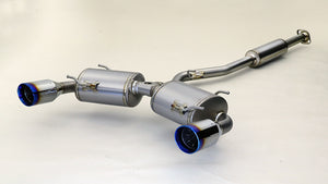 GANADOR VERTEX SPORTS EXHAUST BLUE TIP FOR TOYOTA GR86 ZD8 SUBARU BRZ ZD8 FA24 GDS-415TBL