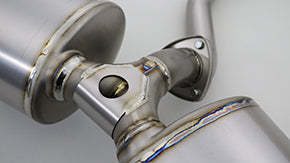 GANADOR VERTEX SPORTS EXHAUST POLISHED TIP FOR TOYOTA GR86 ZD8 SUBARU BRZ ZD8 FA24 GDS-415TPO