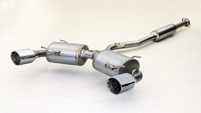 GANADOR VERTEX SPORTS EXHAUST POLISHED TIP FOR TOYOTA GR86 ZD8 SUBARU BRZ ZD8 FA24 GDS-415TPO