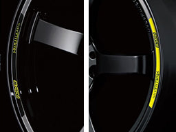 RAYS GRAMLIGHTS OFFICIAL STICKER GRAMLIGHTS RIM STICKER FOR  7404-37