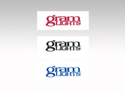 RAYS GRAMLIGHTS MAINTENANCE STICKER GRAMLIGHTS LOGO STICKER (WIDTH 75MM) BLUE FOR  7415-23