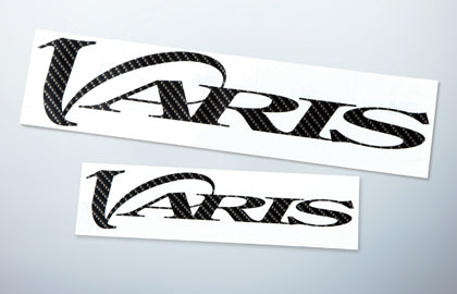 VARIS STICKER CARBON SPECIFICATION 148MM X 4MM FOR  VACC-303
