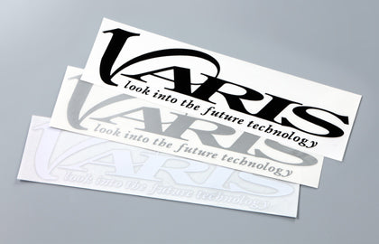 VARIS STICKER STANDARD SPECIFICATION WHITE 148MM X 34MM FOR  VACC-301-WH