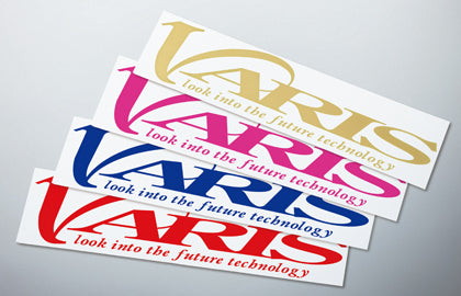 VARIS STICKER COLOR SPECIFICATIONS GOLD 148MM X 34MM FOR  VACC-301-GL