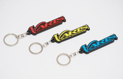 VARIS VARIS RUBBER KEY HOLDER YELLOW FOR  VACC-044