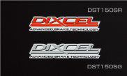 DIXCEL STICKER STICKER (DIE CUT) DST150SR [Compatibility List in Desc.]