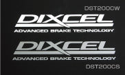 DIXCEL STICKER STICKER (LETTER-CUT) [Compatibility List in Desc.] DST200CW