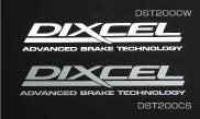 DIXCEL STICKER STICKER (LETTER-CUT) DST200CS [Compatibility List in Desc.]