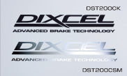 DIXCEL STICKER STICKER (LETTER-CUT) DST200CK [Compatibility List in Desc.]