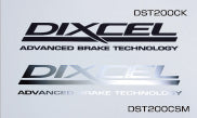 DIXCEL STICKER STICKER (LETTER-CUT) [Compatibility List in Desc.] DST200CSM