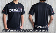 DIXCEL APPAREL T-SHIRT [Compatibility List in Desc.] DT3-BKM