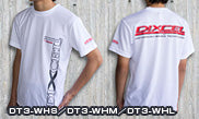 DIXCEL APPAREL T-SHIRT [Compatibility List in Desc.] DT3-WHL