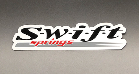 SWIFT TOHATSU SPRINGS STICKER 200x50mm