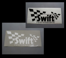 SWIFT TOHATSU SPRINGS STICKER 360x160mm BLACK