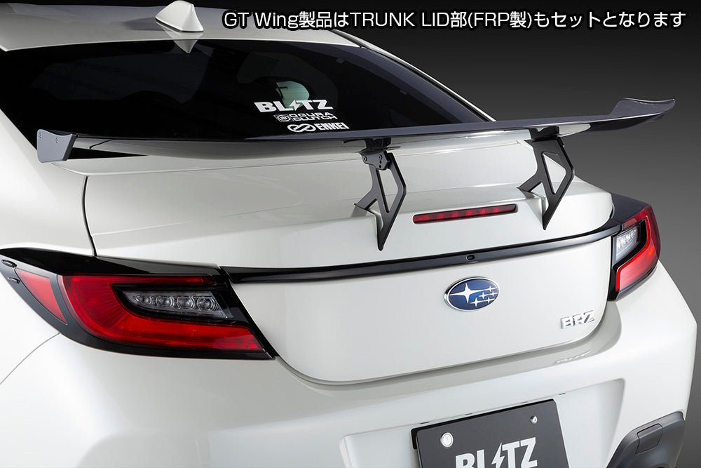 BLITZ GT WING CARBON LOW FOR TOYOTA GR86 ZN8 SUBARU BRZ ZD8 60416