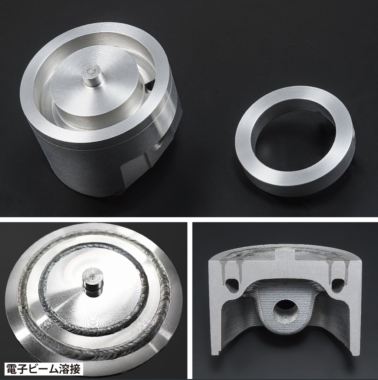 REIMAX GR.A FORGED PISTON KIT WITH COOLING CHANNEL 86.5 FOR NISSAN SKYLINE GT-R R32 R33 R34 A2011-FAA01