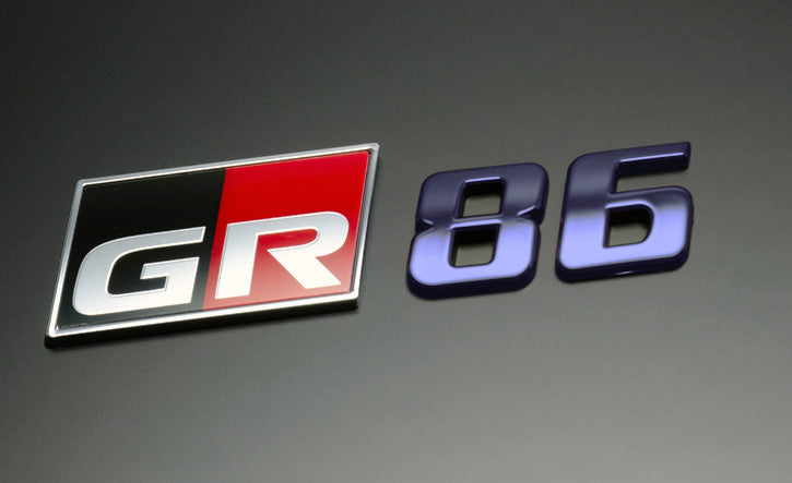 GRAZIO&CO OPAL 86 LOGO WITH GR EMBLEM FOR TOYOTA GR86 ZD8 EMB1030OPL-86