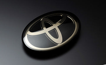 GRAZIO&CO BLACK CHROME FRONT T-MARK EMBLEM FOR TOYOTA GR86 ZD8 EMB1030BKC-FT-BLCH