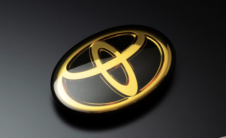 GRAZIO&CO GOLD REAR T-MARK EMBLEM FOR TOYOTA GR86 ZD8 EMB1030GLD-RT
