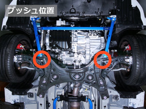 CUSCO FRONT LOWER ARM (FRONT SIDE) PILLOW BALL BUSHING FOR TOYOTA GR COROLLA GZEA14H 1H1 464 BV