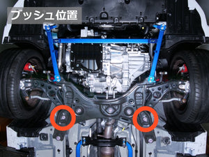 CUSCO FRONT LOWER ARM (REAR SIDE) PILLOW BALL BUSHING FOR TOYOTA GR COROLLA GZEA14H 1H1 464 CV